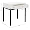 Safavieh Adena End Table, White - 27.8 x 18.1 x 24 in. AMH6612C - alternate 3